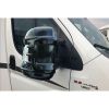 Beschermkappen voor buitenspiegels Fiat, Citroen, Peugeot 2006 - heden camper zwart lang Heavy Duty