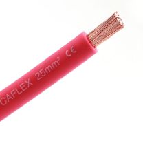 Accu kabel 25mm² rood per meter
