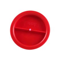 Watertank schroefdop met buitendraad 12,5cm rood