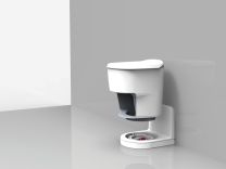 Clesana C1 Mobiele waterloze toilet met L adapter