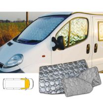 Raamisolatie binnenzijde 3-delig Renault Trafic, Opel Vivaro, Nissan NV300 2001 - 2014