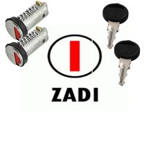 2x cilinderslot + 2x sleutels ZADI