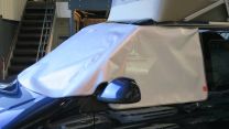 Raamisolatie buitenzijde zonnescherm Volkswagen T4