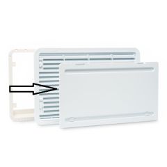Geisoleerde winter afdekking koelkastrooster LS330 kleur wit.